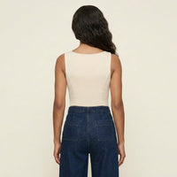 LARISA Scoop Neck Bodysuit | Supportive Shoulder Straps