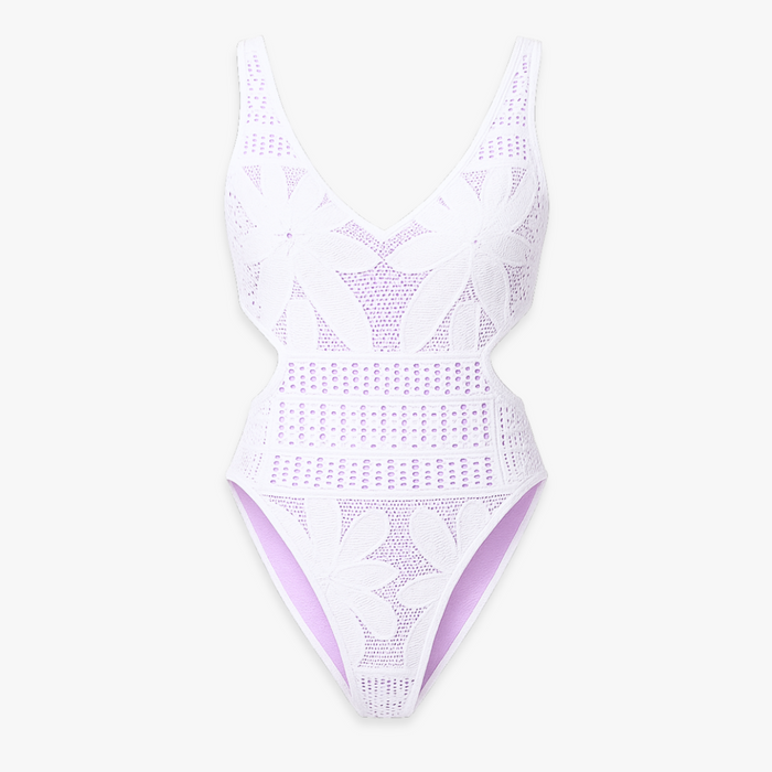 FLEUR LACE SWIM ONE PIECE
