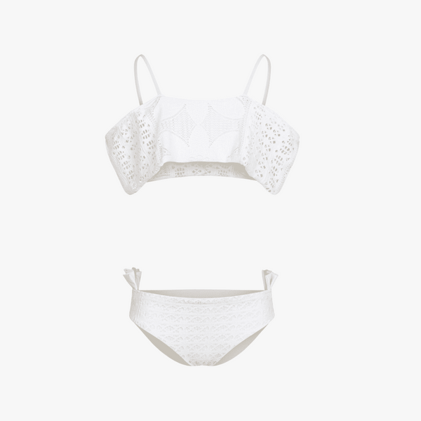 OCEANA | Girls Cross-Back One-Piece Swimsuit
