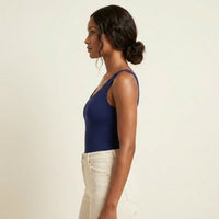 LARISA Scoop Neck Bodysuit | Supportive Shoulder Straps