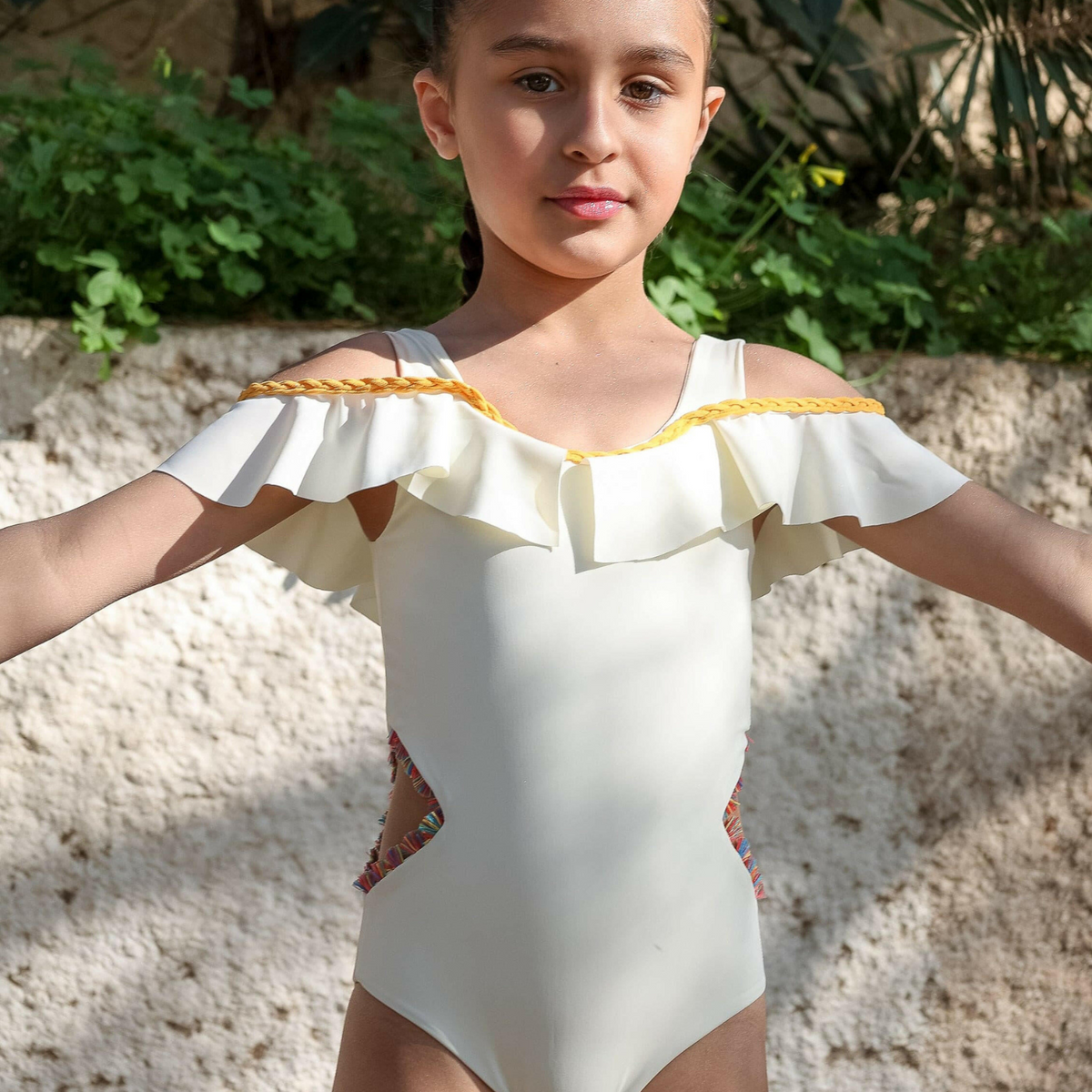 HAVEN | Girls Minimal One-Piece Swimsuit