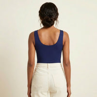 LARISA Scoop Neck Bodysuit | Supportive Shoulder Straps